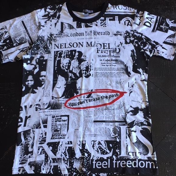 Nelson Mandela T-shirt - Picture 1 of 12